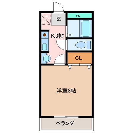 東松阪駅 徒歩34分 3階の物件間取画像